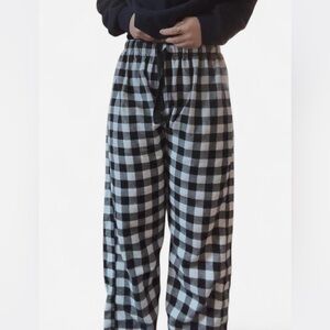 Black and White Checkered Pants